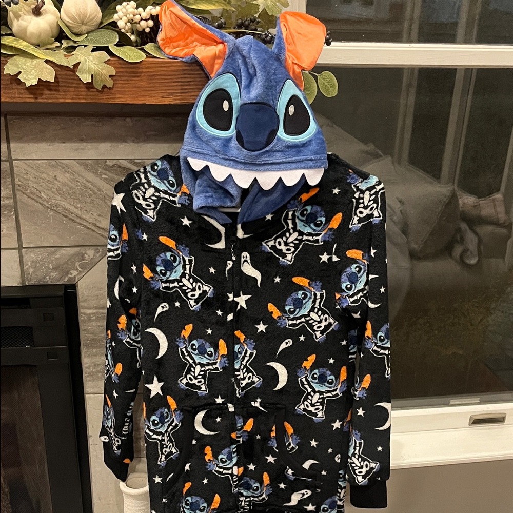 Disney Stitch Black and Blue Onesie